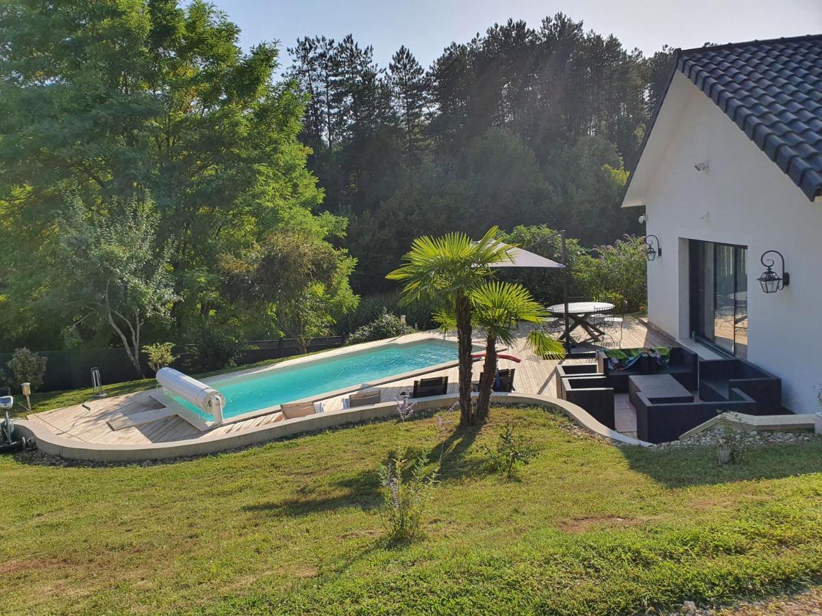 Maison De Vacances Contemporaine, Plein Perigord Pourpre Sainte-Foy-de-Longas المظهر الخارجي الصورة
